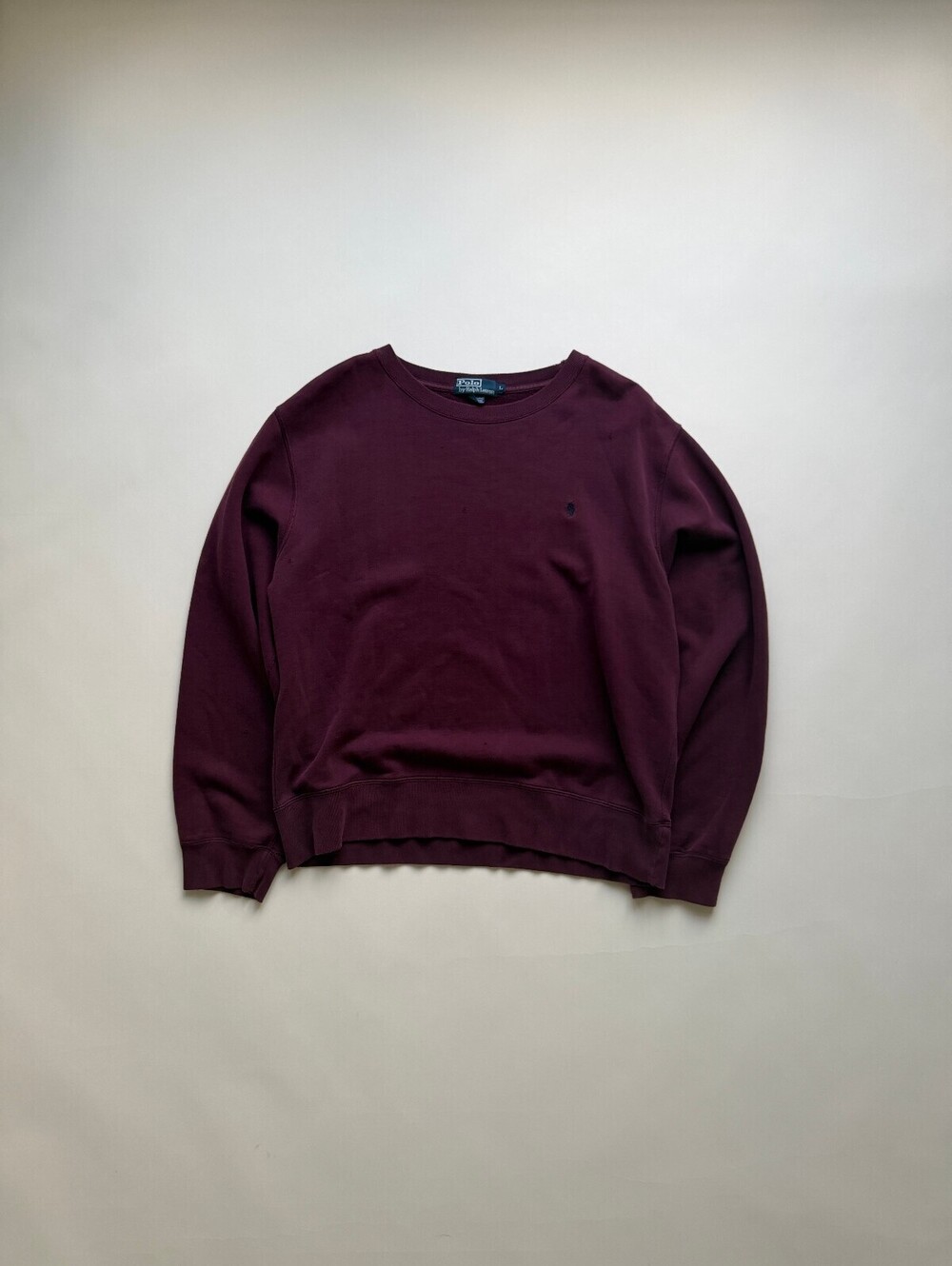 Vinage 90's Burgundy Polo Ralph Lauren Crewneck